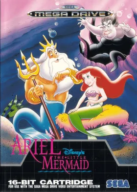 Ariel the Little Mermaid (USA, Europe) box cover front